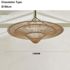 Nordic Rattan Chandelier: Stylish Wicker Lighting for Home Décor