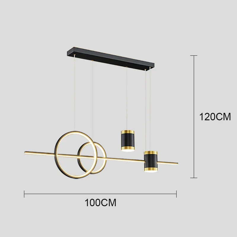 Nordic LED Pendant Chandelier for Living Room Restaurant Kitchen Lighting