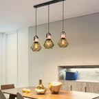 Modern Wood Pendant Light Fixture for Living Dining Kitchen Bedroom
