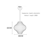Silk Pendant Lamp: Designer LED Lighting for Home, Hotel, Restaurant, Hallrends'