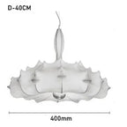 Viscontea Silk Pendant Light: Designer Italian Lamp for Living Room, Bedroom, Kitchen & Dining