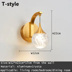 Crystal LED Wall Sconce for Elegant Home Décor