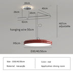 Nordic Swinging Arm LED Pendant Lights for Dining Table by Afralia™