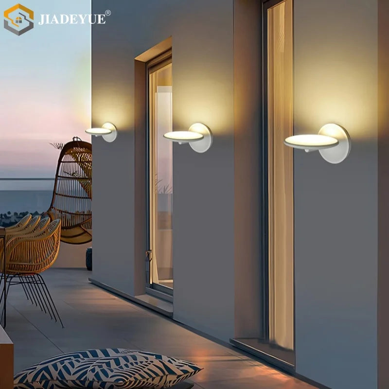 Rotatable LED Wall Lamp for Living Room, Bedroom, and Hallway
