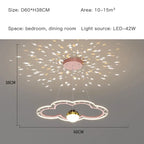 Starry Sky Kids Chandelier Light for Bedroom Study Room Decoration