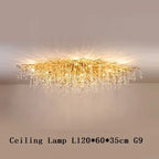 Crystal Tree Branch Chandelier: Luxury LED Pendant Light for Elegant Living Spaces