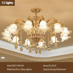 Crystal Luxury Ceiling Chandelier for Living Room, Hotel, Villa Lobby - Nordic Modern Lighting