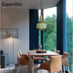 Stained Glass Pendant Lights Nordic Modern Hanging Lamps for Home Decor