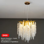 Crystal Tassel Ceiling Chandelier for Luxurious Home Decor