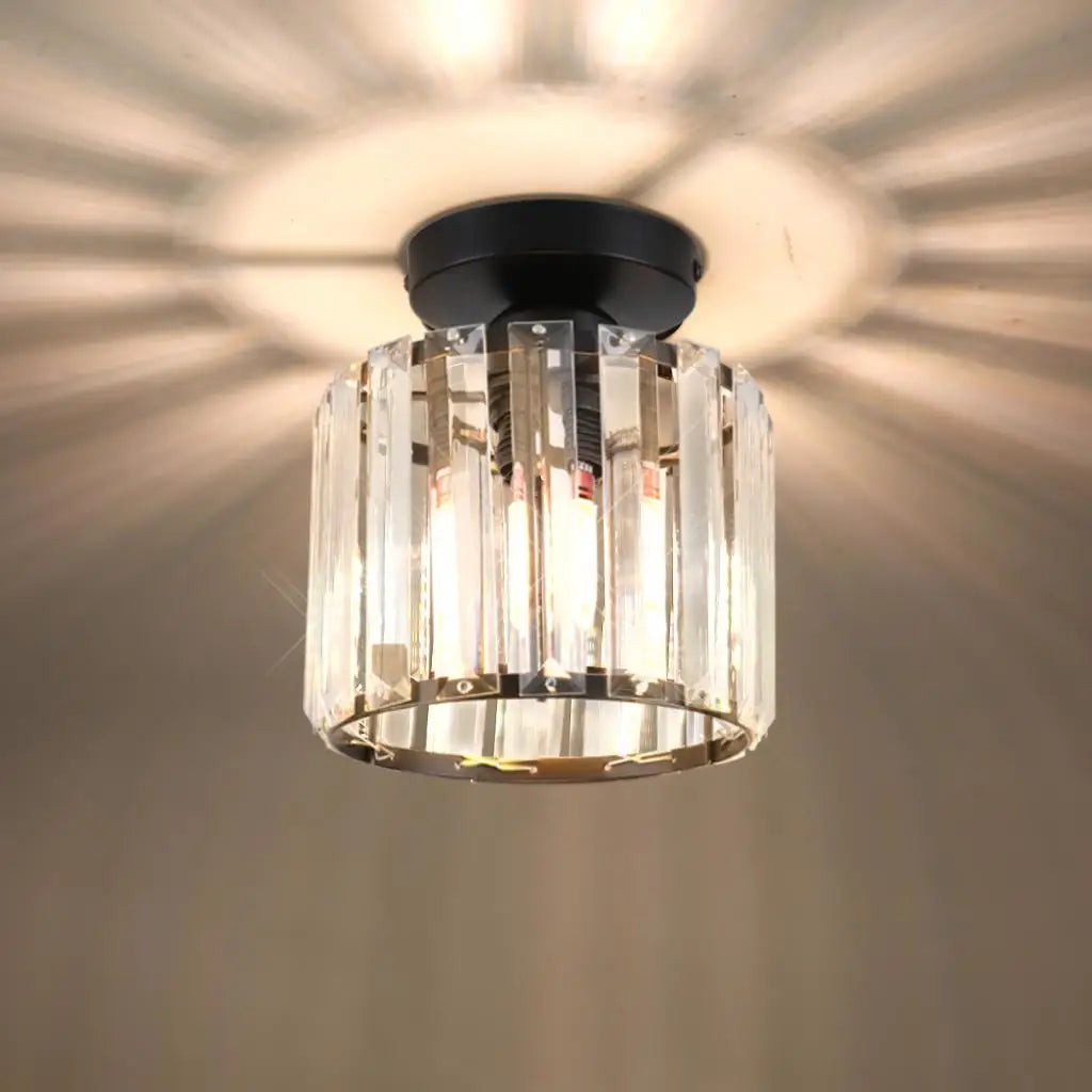 Crystal Pendant Chandelier: Elegant Lighting for Home, Shop, and Cafe