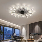 LED Indoor Ceiling Light: Modern Art Luster for Bedroom Hall Living Kids Room
