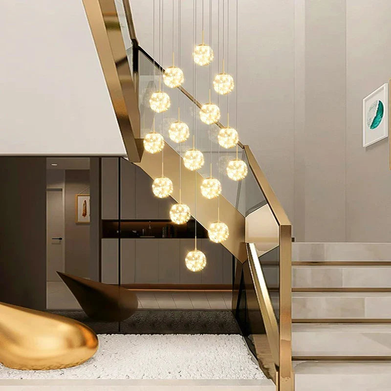 Nordic Dining Pendant Light Chandelier for Indoor Living Room Decor