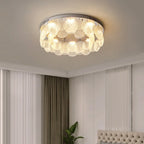 Modern Chrome Steel Ceiling Chandelier: Stylish LED Ceiling Lights for Living Room Décor