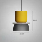 Modern LED Colour Pendant Lamp for Bedroom Living Room Dining Bar Study