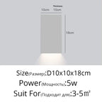 Modern Long Strip Wall Light for Living Room Hotel Bedside Stairs Fixtur