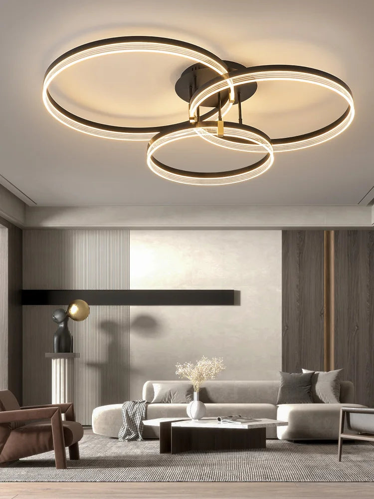 New Nordic Ceiling Lamp: Modern, Creative, Elegant Lighting for Bedroom and Living Room