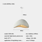 Wabi-sabi Pendant Light for Home Decor, Modern Chandelier for Living Room, Bedroom, Dining Area