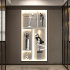 Luminous Wall Mural - Remote Control High-End Art Painting for Modern Living Room & Corridor