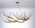 Nordic Branch Chandelier Modern Magic Bean Molecular Bedroom Lighting