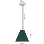 Modern Nordic Aluminum Pendant Lights for Kitchen Living Room, E27 LED Suspension Luminaire