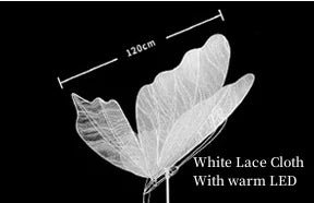 Romantic LED Butterfly Ceiling Lights for Wedding Party Stage Decor
