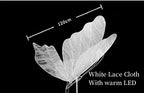 Romantic LED Butterfly Ceiling Lights for Wedding Party Stage Decor