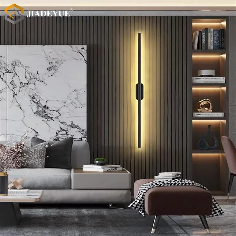 LED Wall Lamp: Modern Nordic Luxury Design for Bedroom, Living Room, Hotel