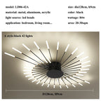 Modern LED Ceiling Chandelier for Home Lighting and Bedroom Luster