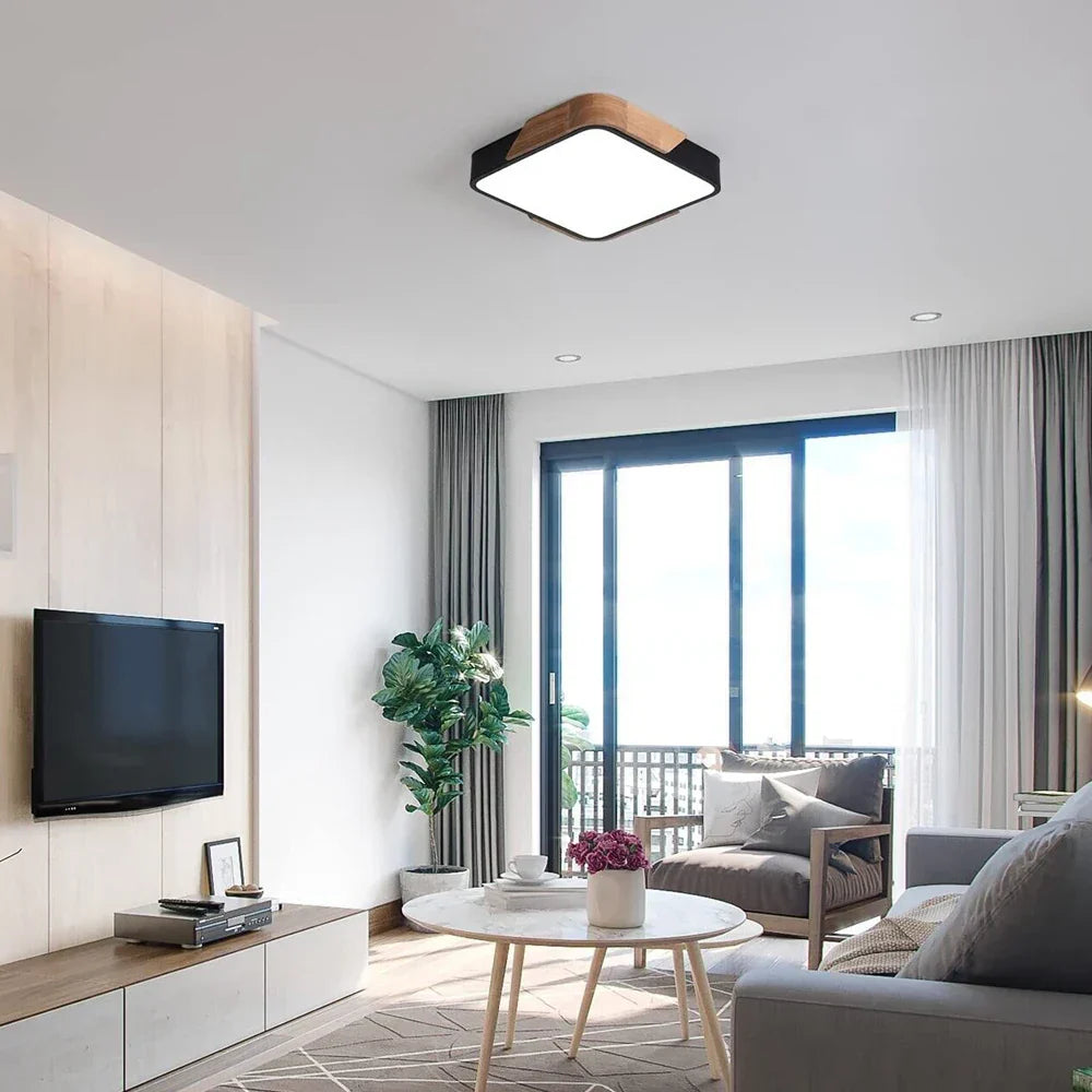 LED Ceiling Light: Modern Bedroom Chandelier for Home Decor