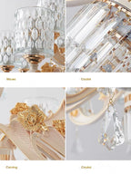 Luxury Crystal Chandeliers: Elegant LED Lighting for Home and Hotel Decor