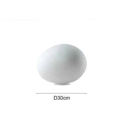 Goose Egg LED Floor Lamp for Bedroom and Outdoor, Simple and Elegant Design