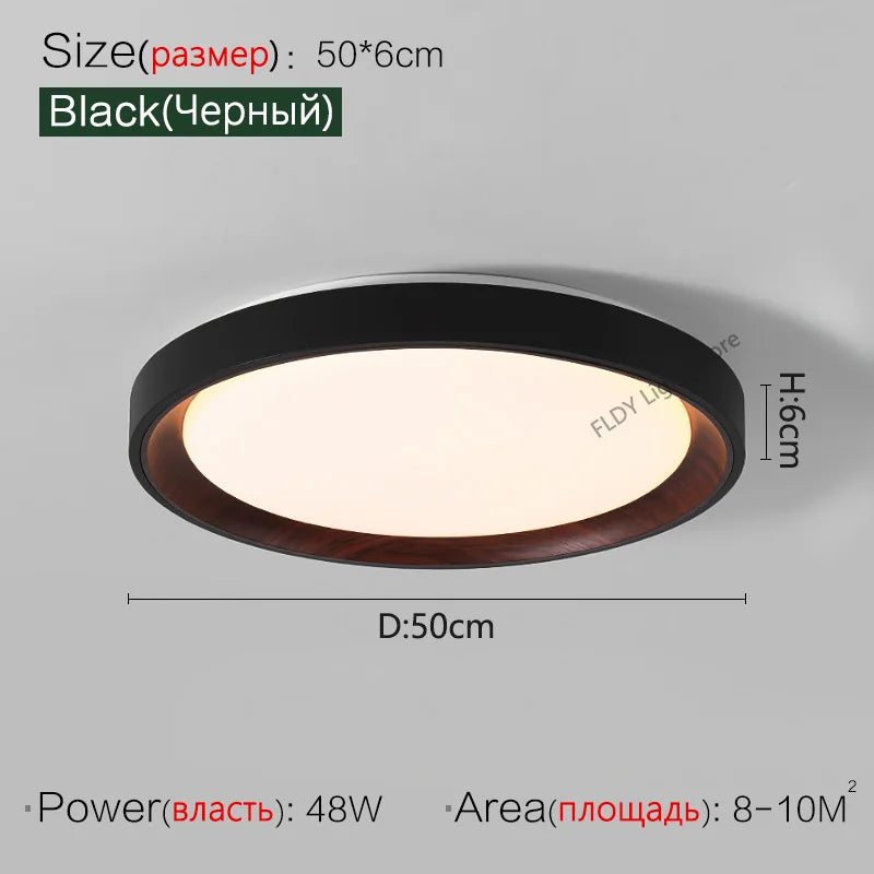 Modern Nordic Italian Minimalist LED Ceiling Lamps for Luxurious Master Bedroom