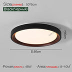 Modern Nordic Italian Minimalist LED Ceiling Lamps for Luxurious Master Bedroom