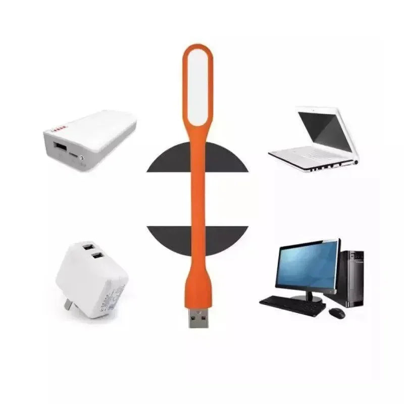 USB Book Light: Portable Super Bright Reading Lamp, Power Bank, Protect Eyesight
