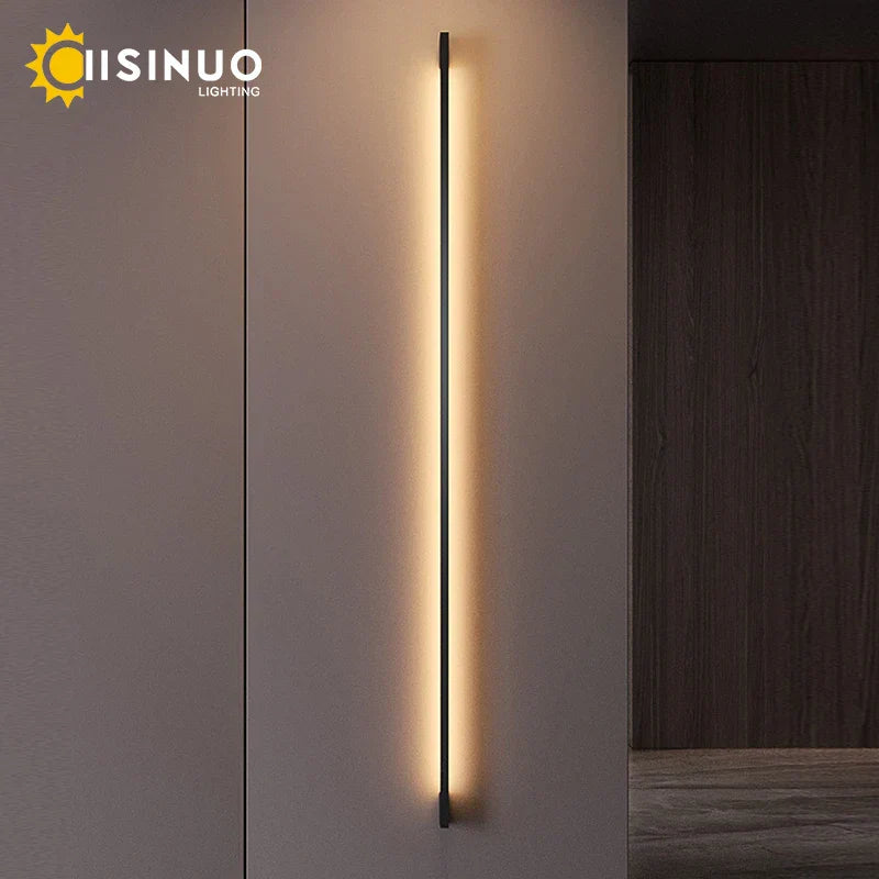 Modern LED Long Wall Lamp for Indoor Living Room Bedroom Background Lighting