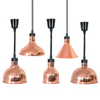Electric Food Heat Lamp: Telescopic Pendant Light for Restaurant's Kitchen Fixtures