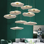 Modern Duplex Chandelier for Luxe Living and Sales Spaces