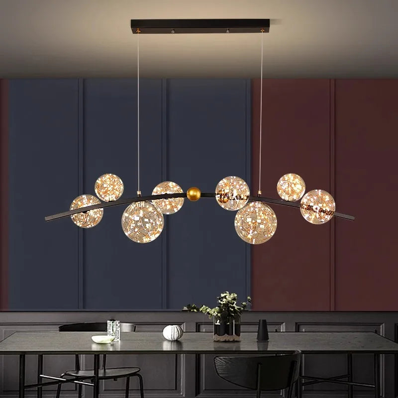 LED Pendant Light Chandeliers for Modern Home Decor - Indoor Living Room & Dining Room Lighting