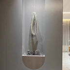 LED Crystal Chandelier for Bedroom Living Room Luxury Ceiling Light