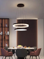 LED Chandelier Pendant Light with Remote Control for Home Decor