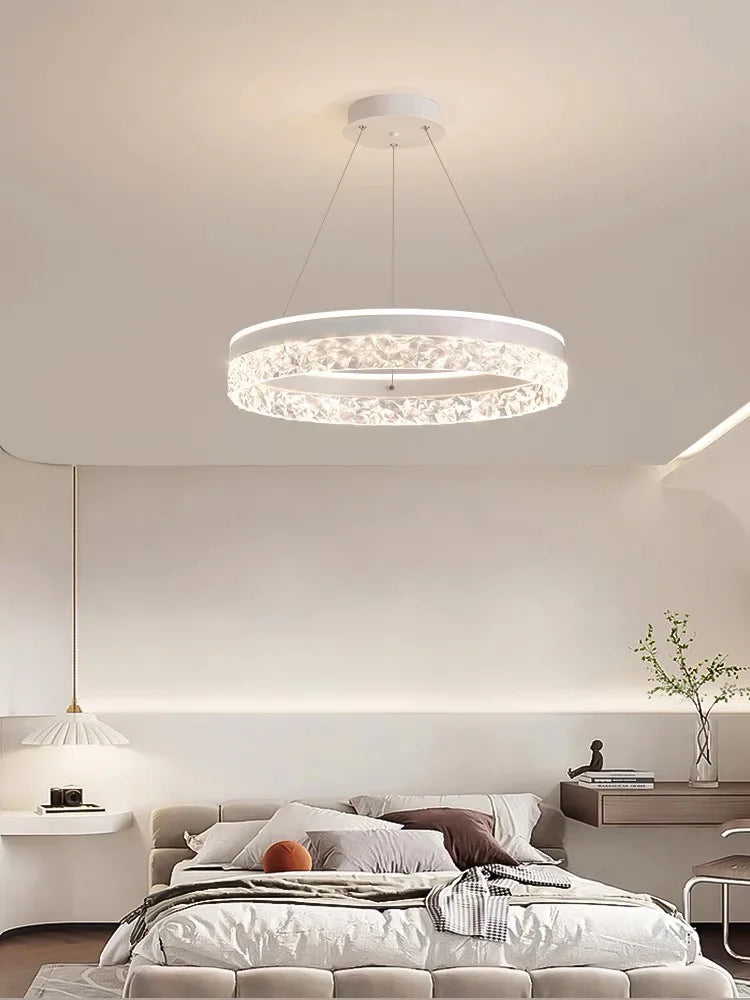 LED Chandelier Pendant Light with Remote Control for Home Decor
