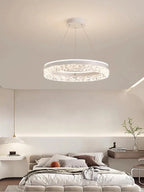 LED Chandelier Pendant Light with Remote Control for Home Decor