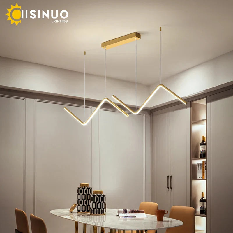 Modern LED Pendant Light Adjustable Luminaire for Home Decoration Lighting