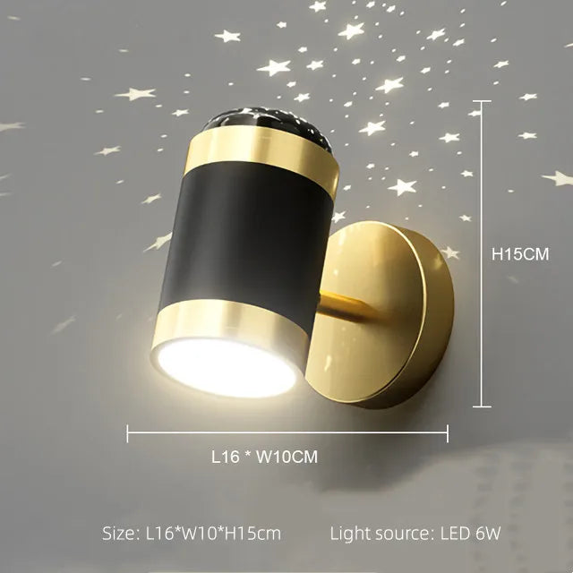 Modern LED Ceiling Chandelier | New Star Projection | Living Room Bedroom Lighting Fixtures