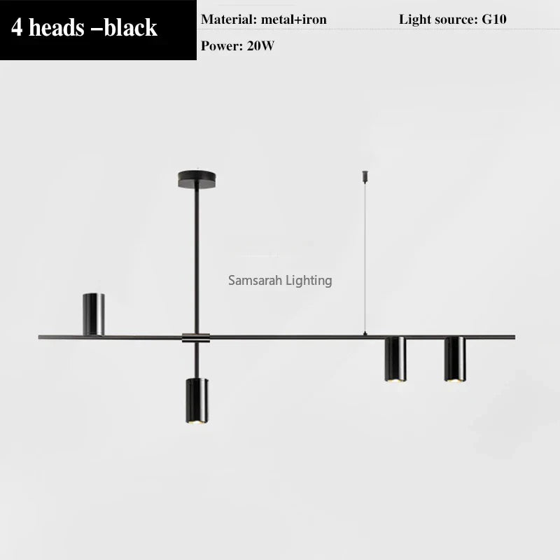 Modern LED Chandelier Pendant Light for Home Kitchen Bedroom Restaurant Counter