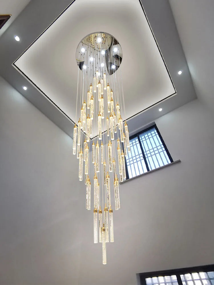 Crystal Chandelier: Modern Luxury Pendant Lighting for Home Decor