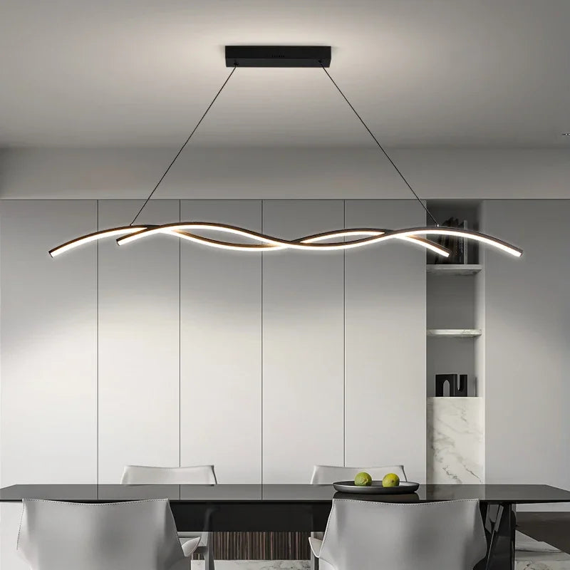LED Pendant Lights for Home Decor Living, Study, Dining Room - Minimalist Indoor Lighting