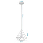 Retro Industrial Brass Pendant Chandelier for Living Room