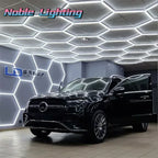 Honeycomb LED Ceiling Light for Car Showroom and Workshop