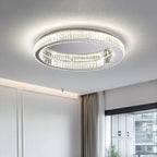 Crystal Round Ceiling Lamp for Modern Minimalist Indoor Lighting décor